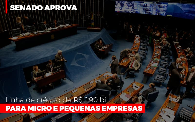 Senado Aprova Linha De Crédito De R$190 Bi Para Micro E Pequenas Empresas - GCY Contabilidade