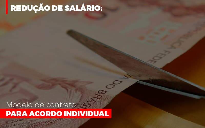 Reducao De Salario Modelo De Contrato Para Acordo Individual - GCY Contabilidade